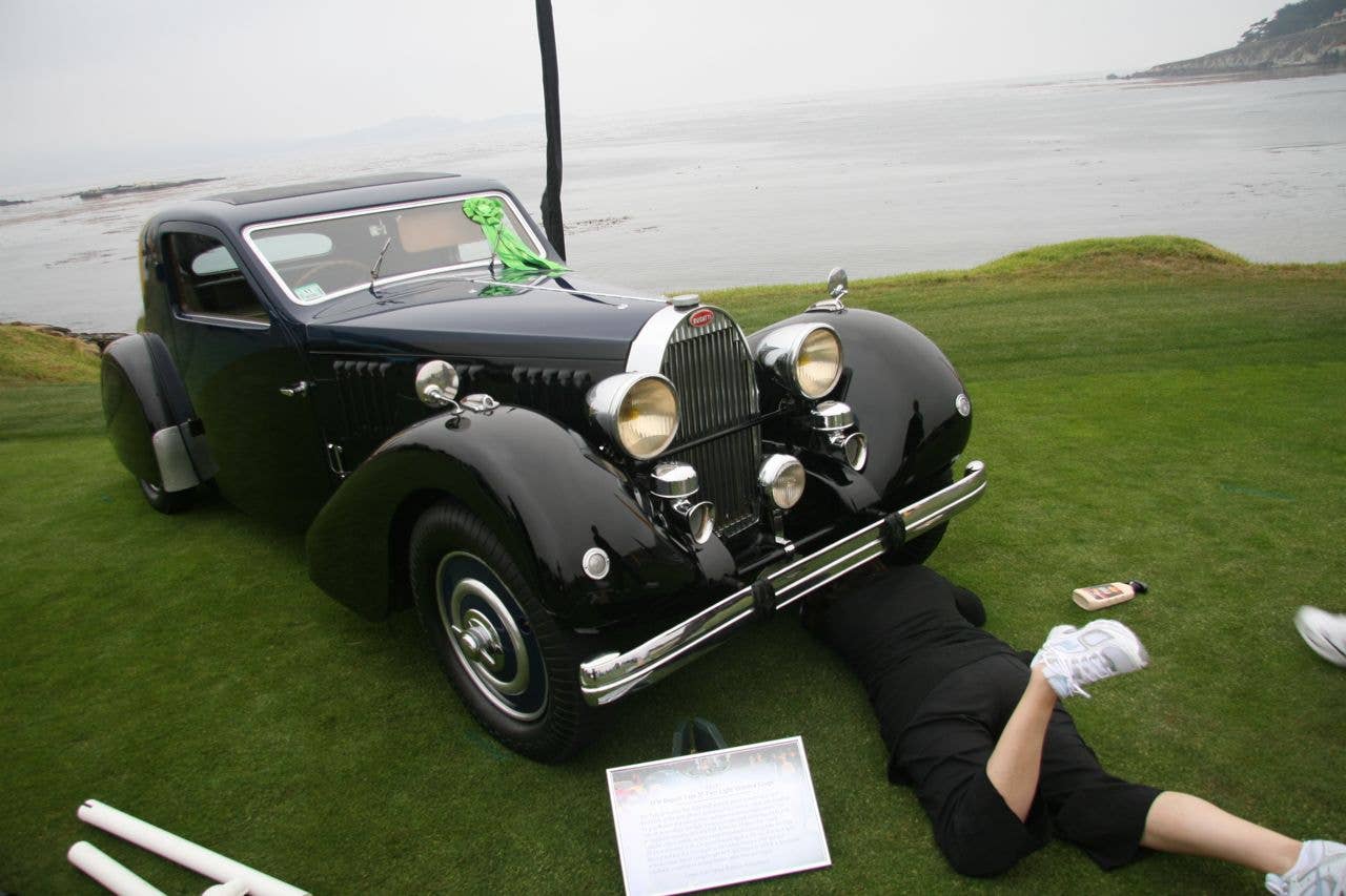 BUGATTI SWALLOWS WOMAN WHOLE!