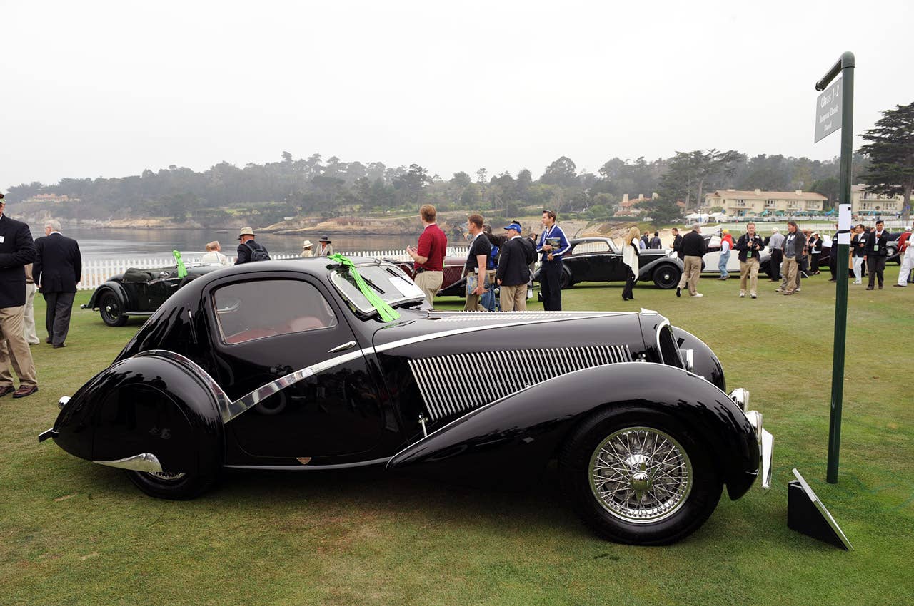 1936 Delahaye 135 Competition Figoni et Falaschi Coupe