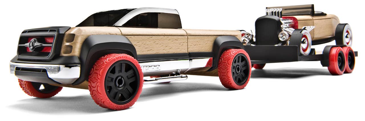 Automoblox debuts full-size hot rods and trailer set - Autoblog