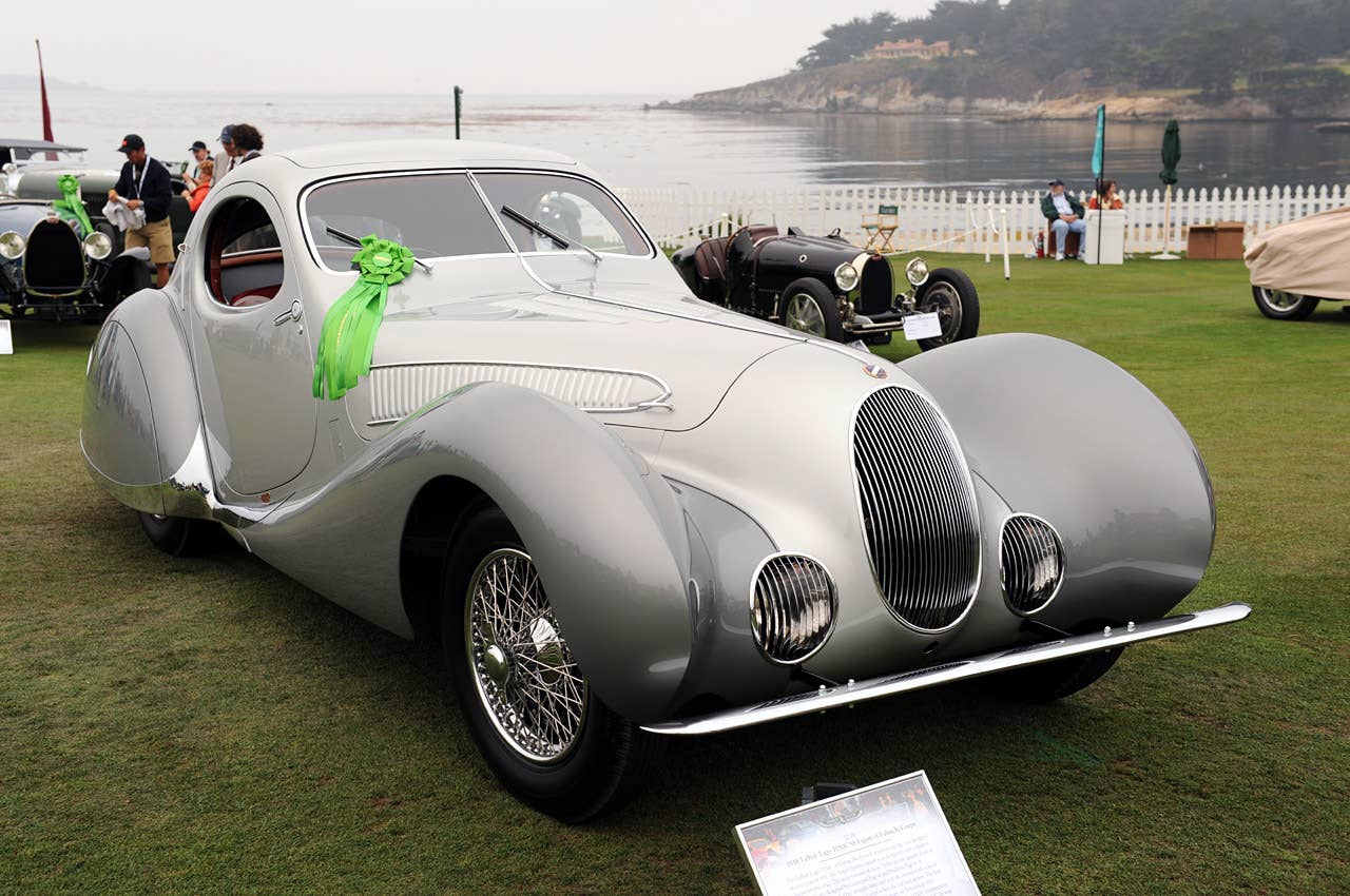 1938 Talbot-Lago T150C SS Figoni & Falaschi Coupe
