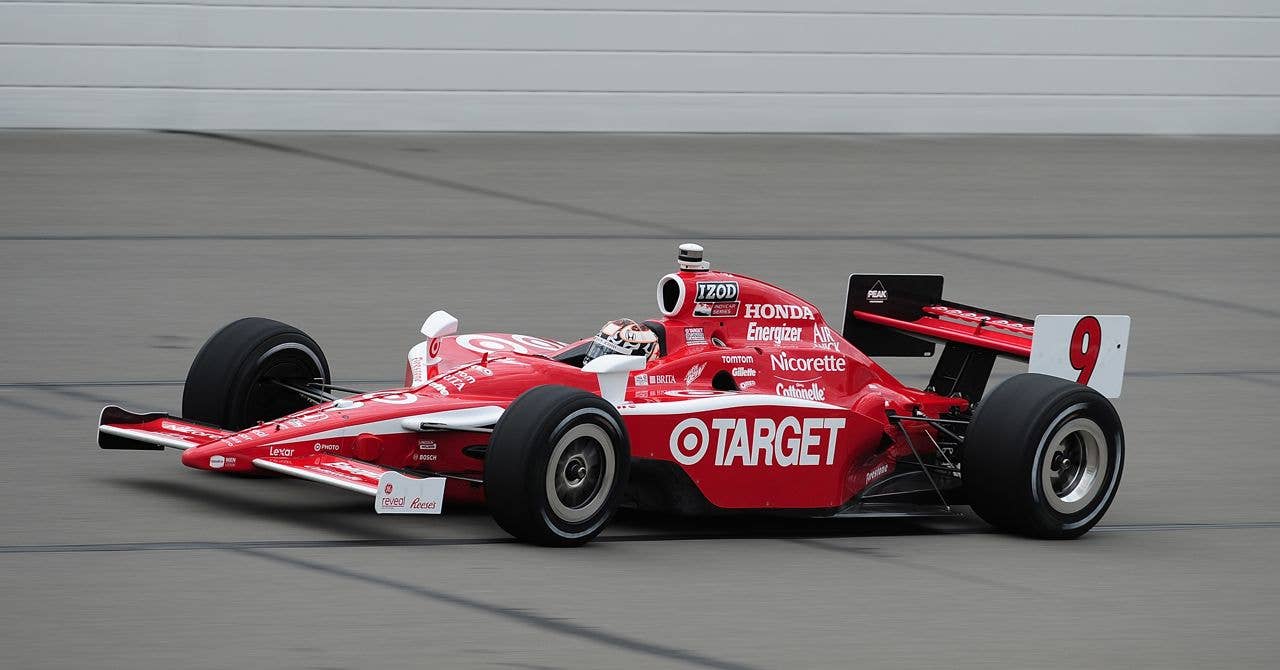 during practice the Indy Car Series Road Runner Turbo Indy 300 at Kansas Speedway on April 30,  2010 in Kansas City, Kansas