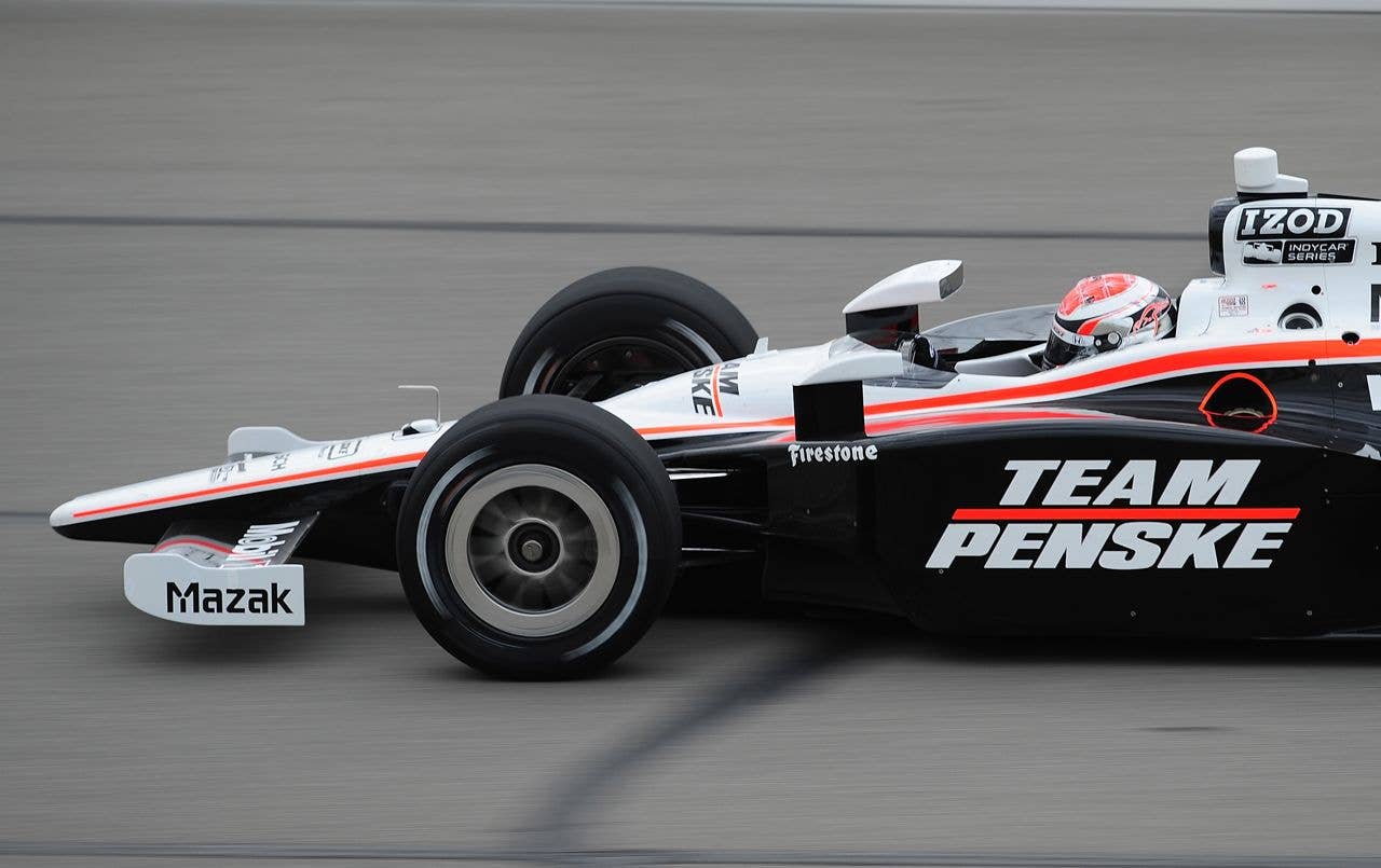 during practice the Indy Car Series Road Runner Turbo Indy 300 at Kansas Speedway on April 30,  2010 in Kansas City, Kansas