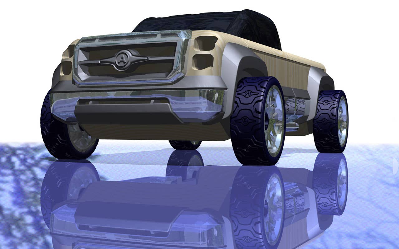Automoblox unveils hot rods and heavy duty pickup - Autoblog