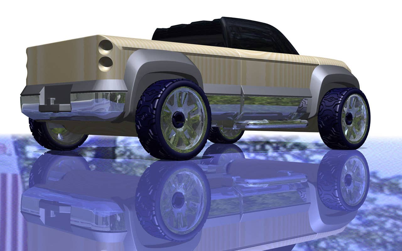 Automoblox unveils hot rods and heavy duty pickup - Autoblog