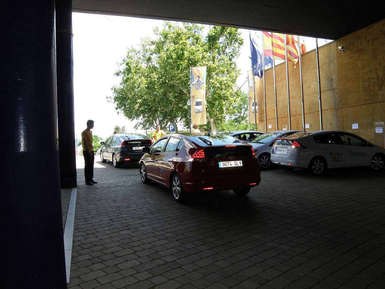 Back to the hotel, where more people were taking the Insights  for a ride