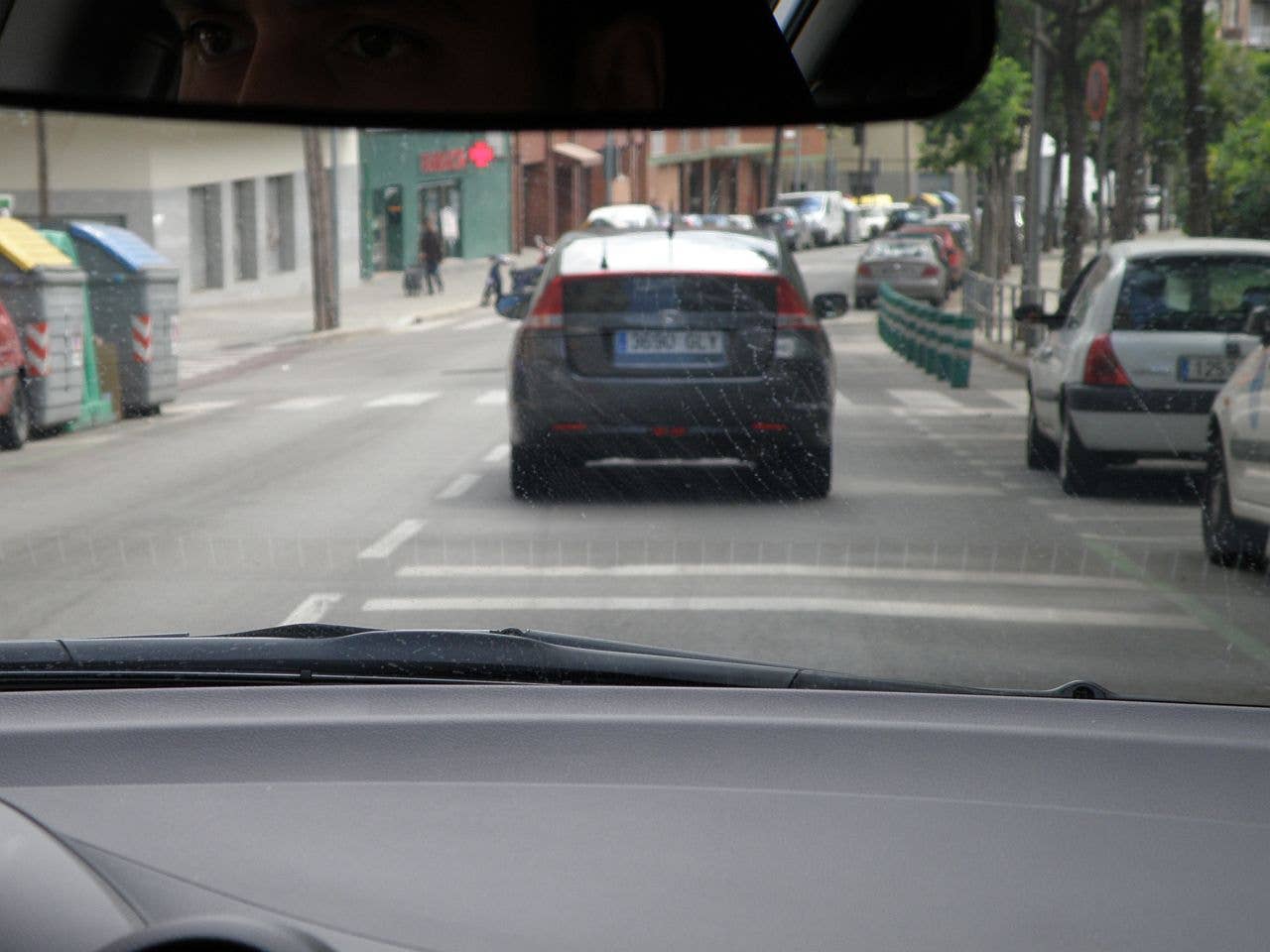The circuit totalled 7.9 km (5 miles). Contestants had to drive downhill the Montjuïc hill in Barcelona, drive through a few traffic lights to the Ronda Litoral (the city's bypass road) to exit at Cementiri de Montjuïc and climb uphill back to the hotel passing by the Olympic stadium and Fundació Miró