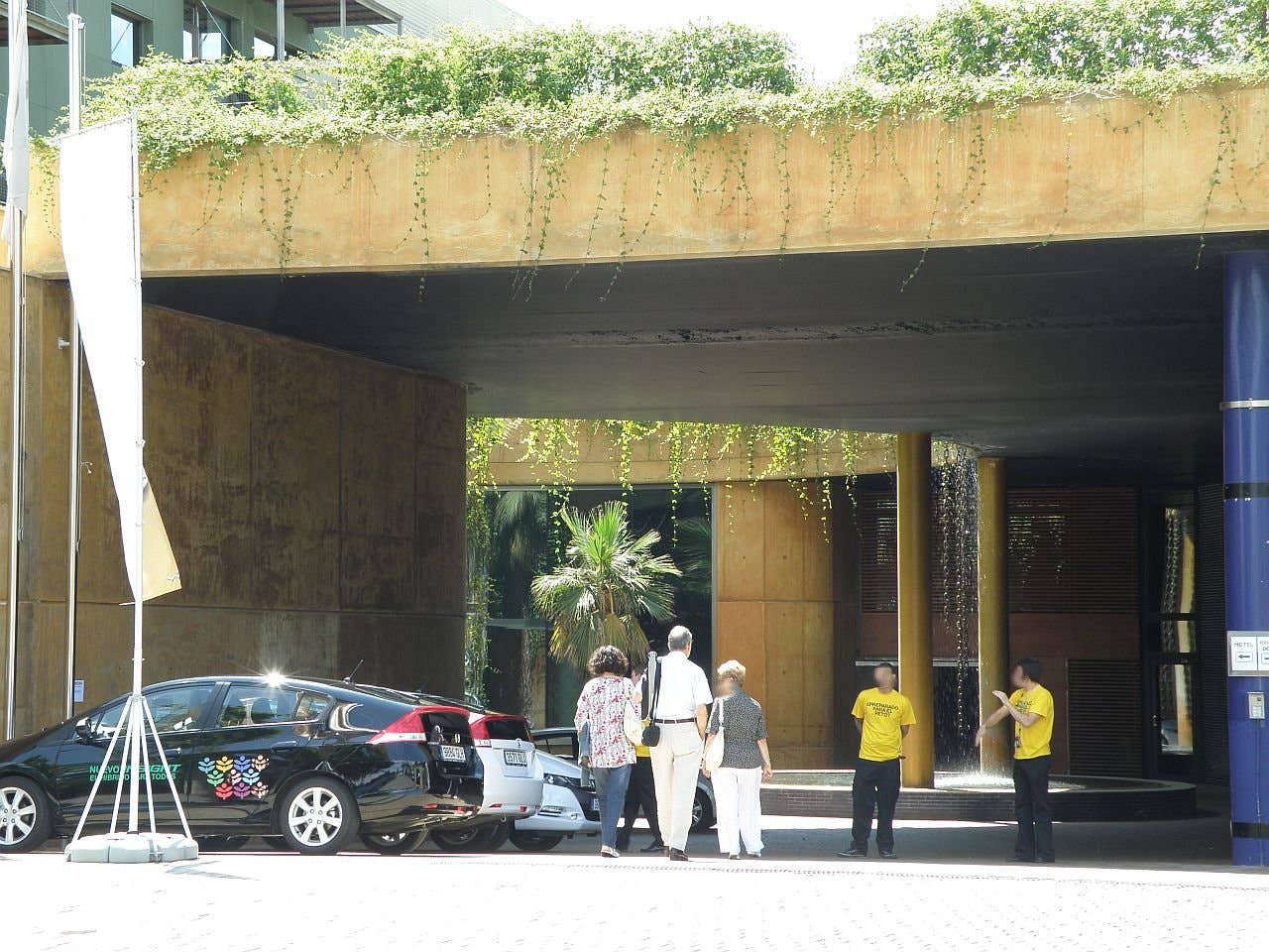 The event was planned for potential customers to test their high mileage driving skills