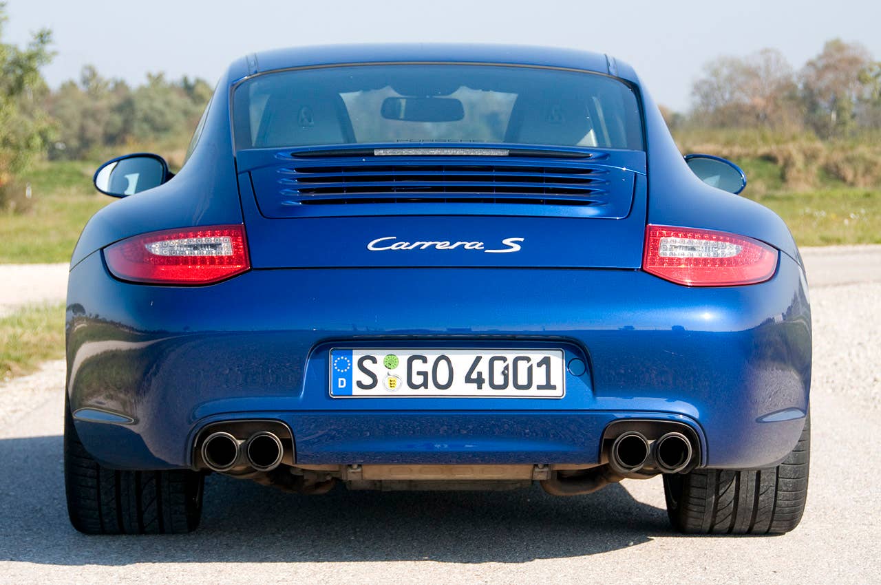 2010 Porsche 911 Carrera S rear view