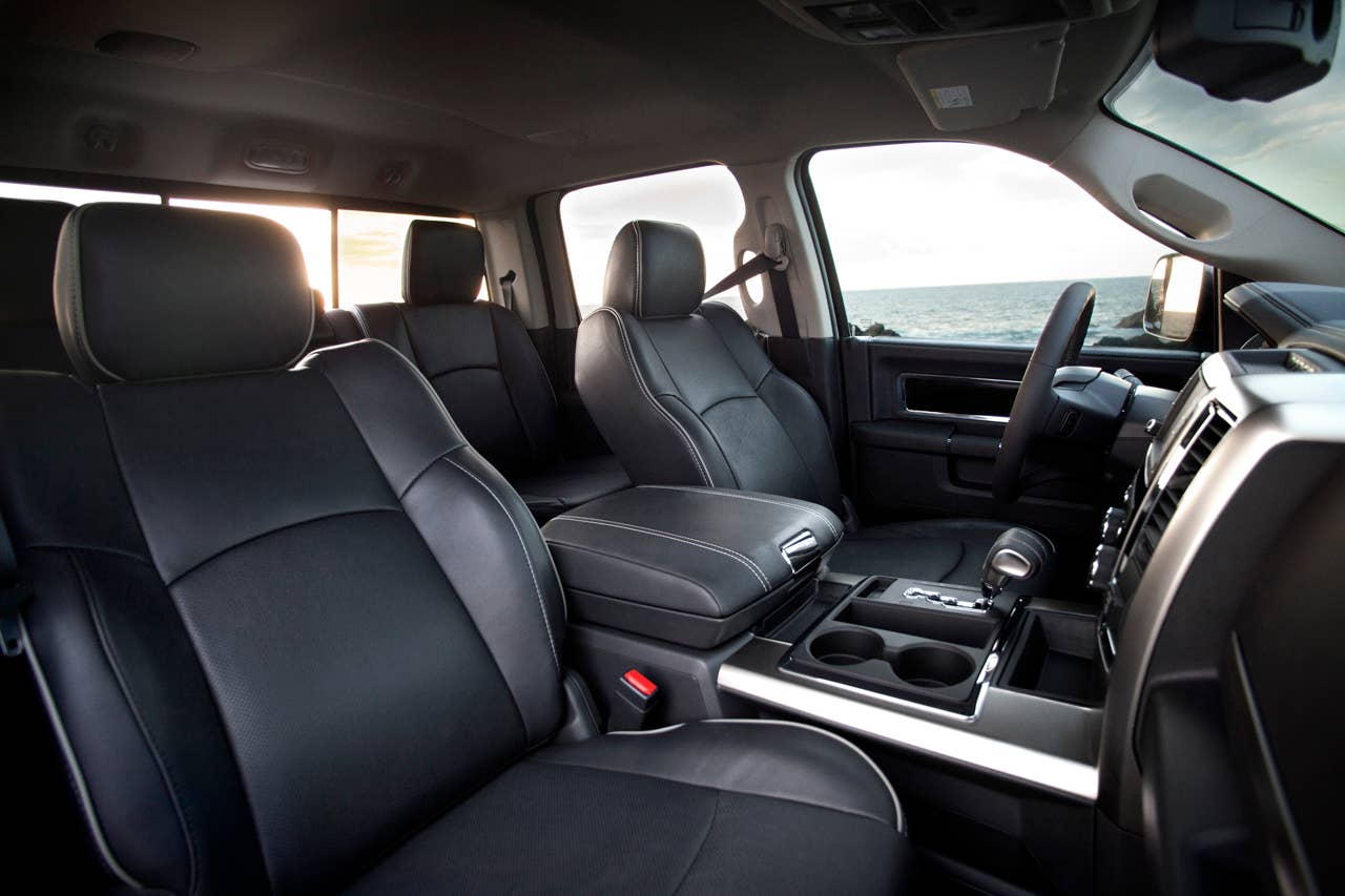2012 Ram Laramie Limited interior