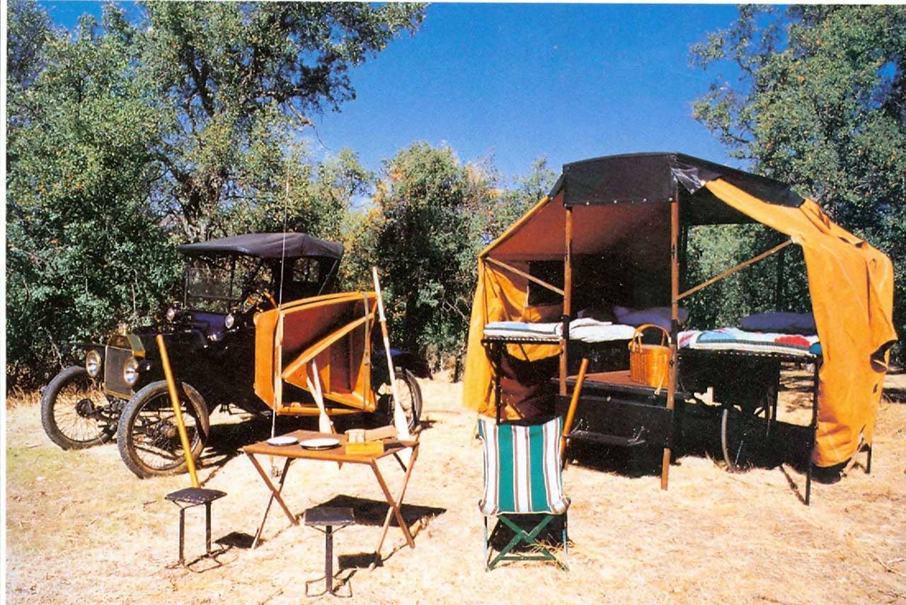 Early Pop-Up Trailer