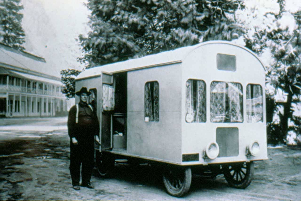 Homemade RV, circa 1920