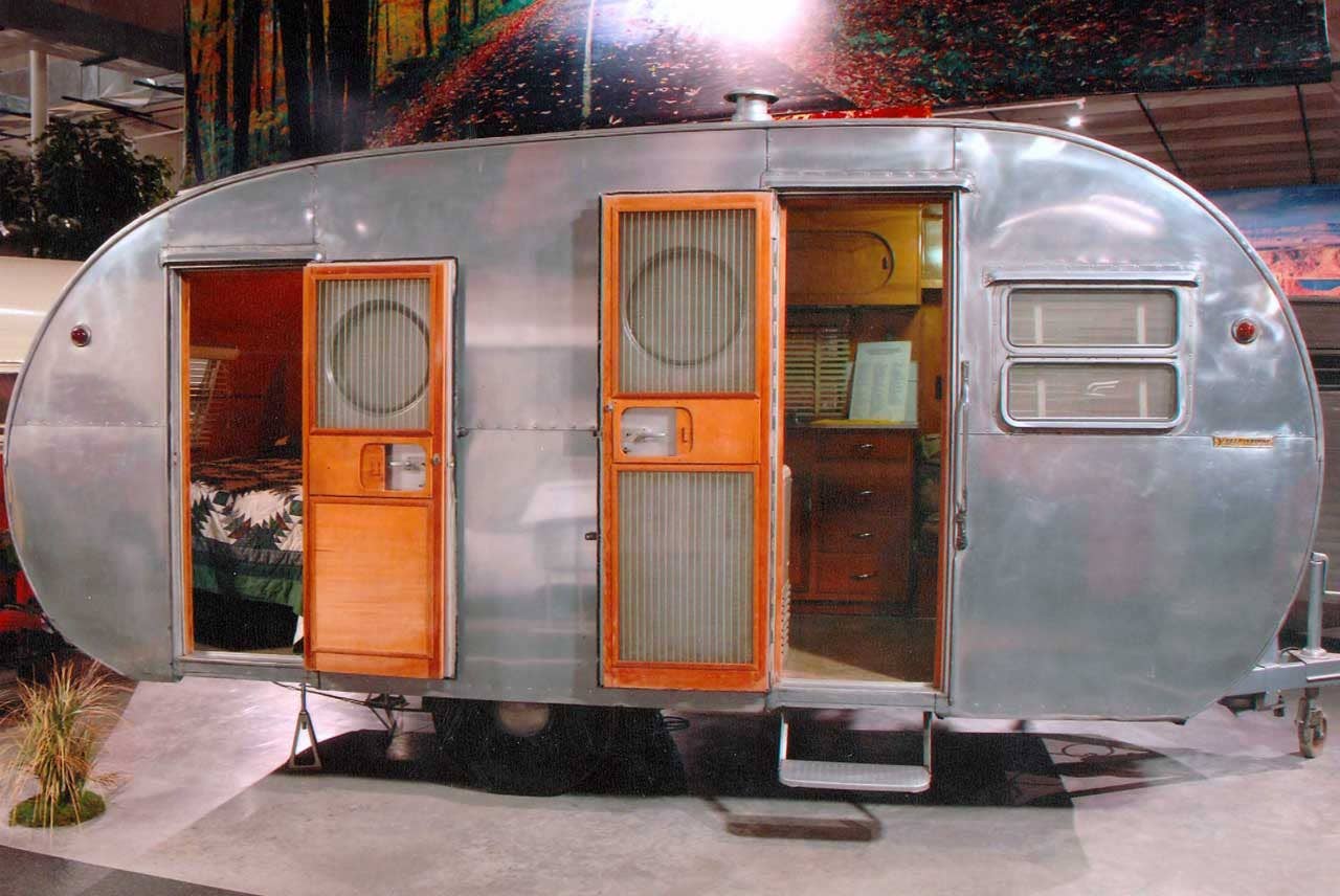 Yellowstone travel trailer, 1954