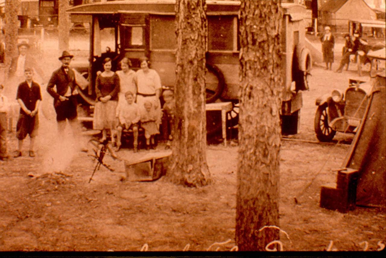 Florida Campground, circa 1920
