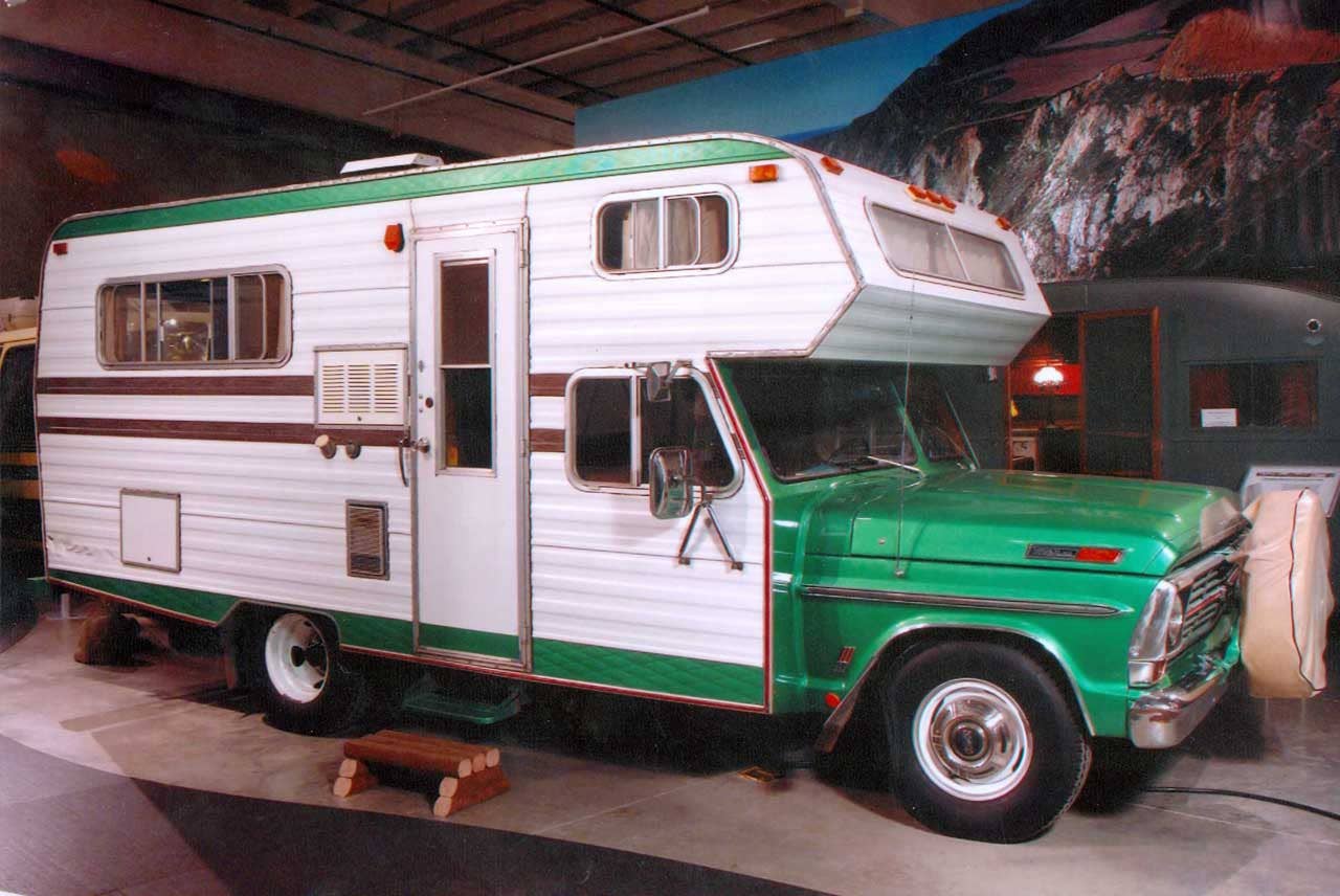 Ford Based Chassis Mount Motorhome, 1969