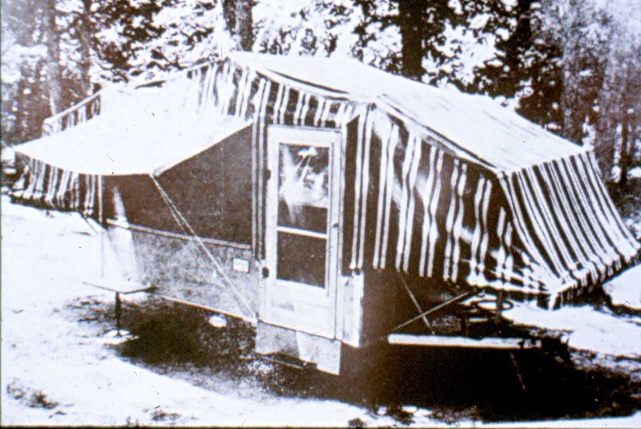 Pop-up Camper, circa late 1950s