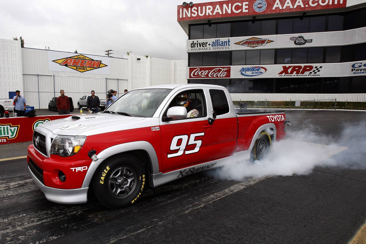 Toyota Tacoma RTR Concept burnout