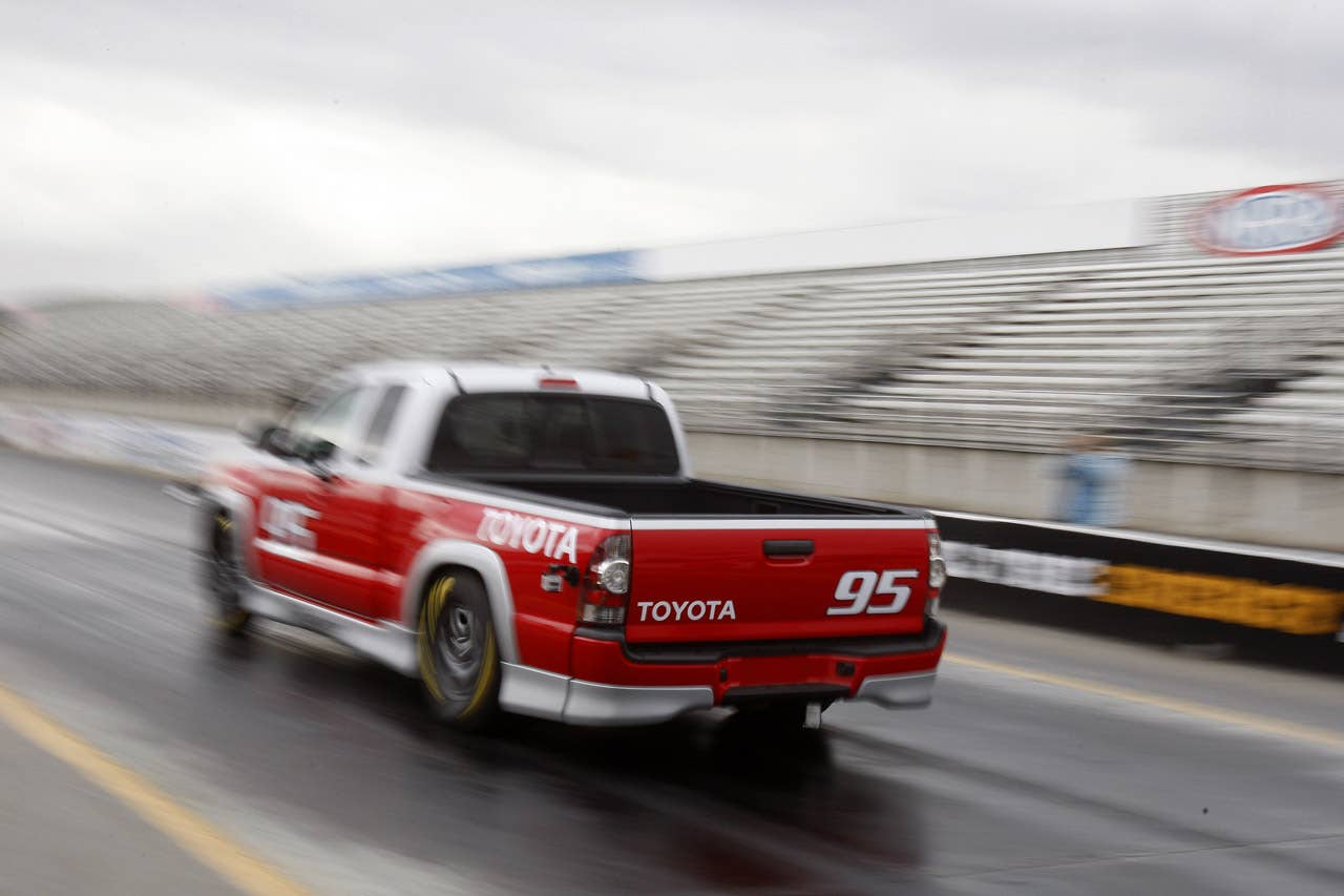 Toyota Tacoma RTR Concept at the strip