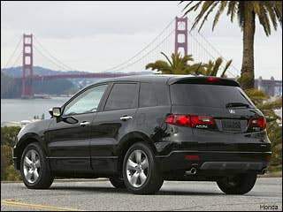 Acura's first crossover SUV is considered the top safety pick according to the IIHS front, side and rear crash tests. The Tire Pressure Monitoring System notifies the driver of low pressure.- Full Vehicle Overview- Compare This VehicleResearch the CompetitionBMW X3Cadillac SRXLexus RX 350