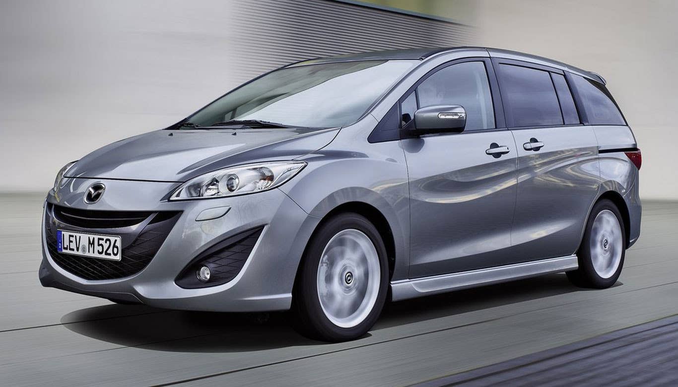 MSRP: $19,940 - $24,470 Invoice: $19,073 - $23,401 Fuel Economy: 21 mpg city, 28 mpg highway  Technically, this is a subcompact crossover, which is sort of breaking the no-SUV rule for this gallery. But, come on. If you asked around, 99 percent of people would say the Mazda5 is a minivan. The Mazda5 is a little smaller than other minivans, but it still has a lot of room and, thus versatility. It is also remarkably enjoyable to drive, making trips to Home Depot and the grocery store pretty darn fun.  Research the Mazda5 Mazda5 Photos & Information Mazda5 Best Deals Mazda5 Local Dealer Price Quote