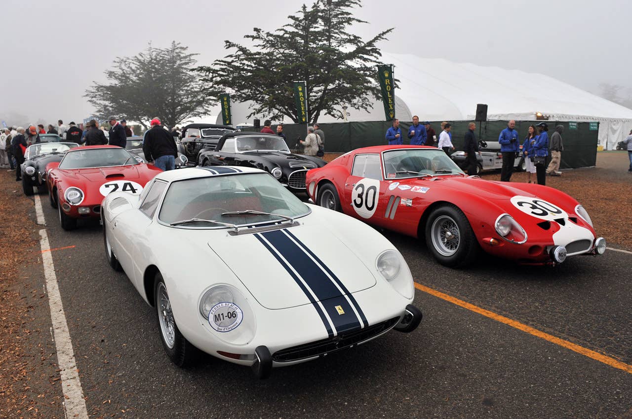 1965 Ferrari 250 LM Pininfarina Coupe and 1962 Ferrari 250 GTO