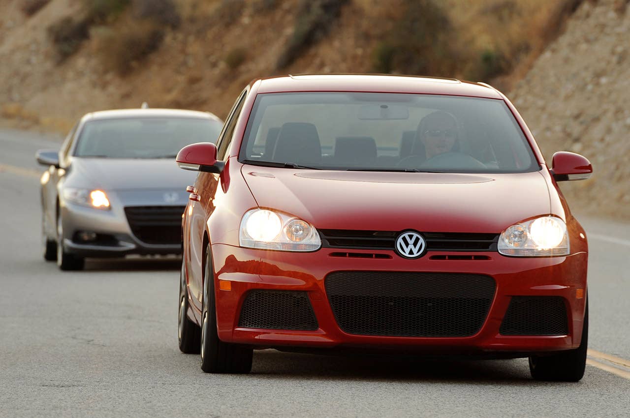 2010 Volkswagen Jetta TDI Street Cup Edition and 2011 Honda CR-Z