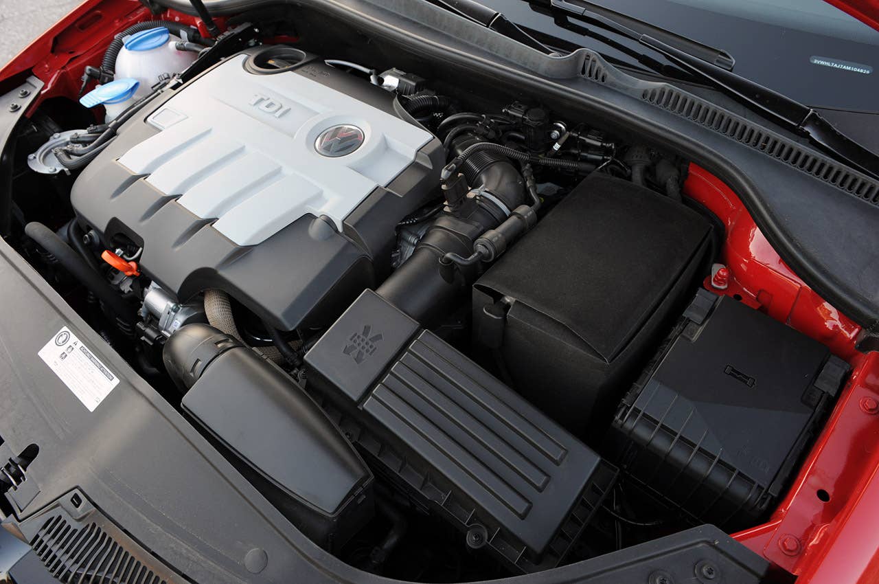 2010 Volkswagen Jetta TDI Street Cup Edition engine