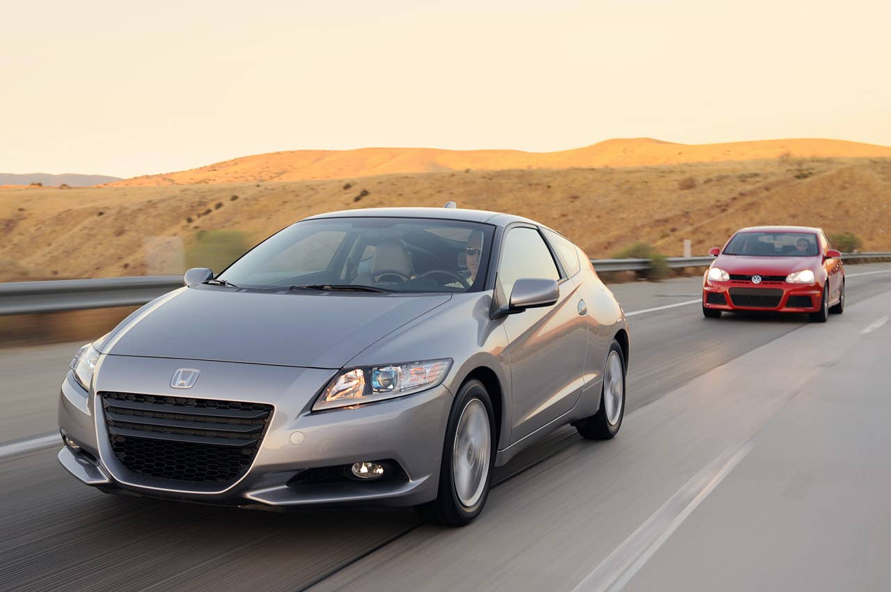 2011 Honda CR-Z and 2010 Volkswagen Jetta TDI Street Cup Edition