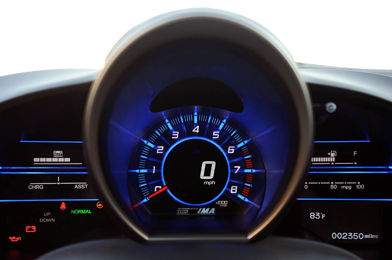 2011 Honda CR-Z gauges