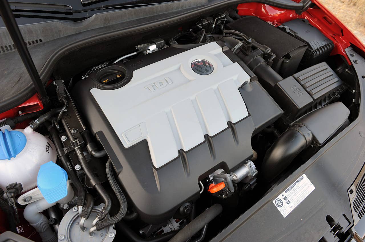 2010 Volkswagen Jetta TDI Street Cup Edition engine