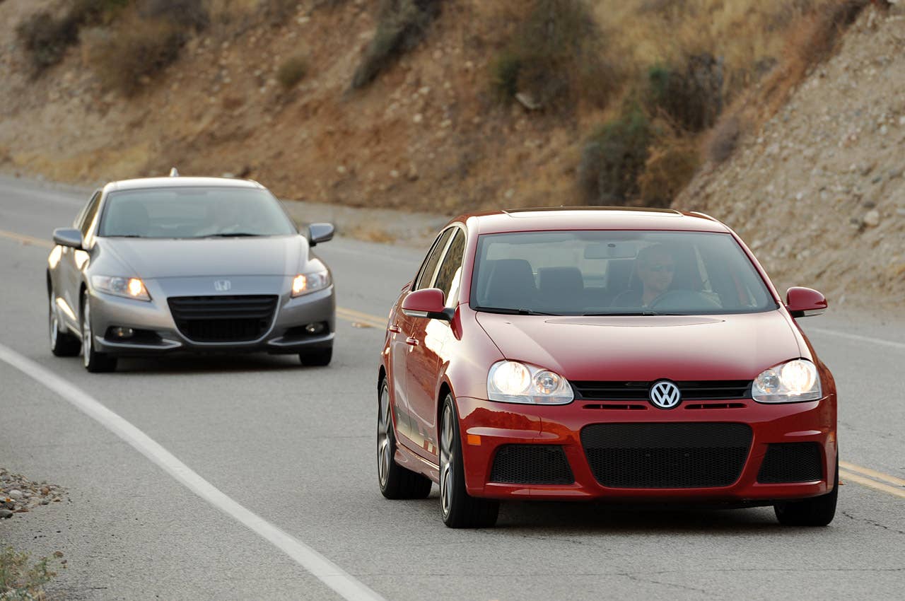 2010 Volkswagen Jetta TDI Street Cup Edition and 2011 Honda CR-Z