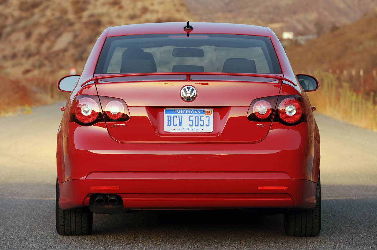 2010 Volkswagen Jetta TDI Street Cup Edition rear view