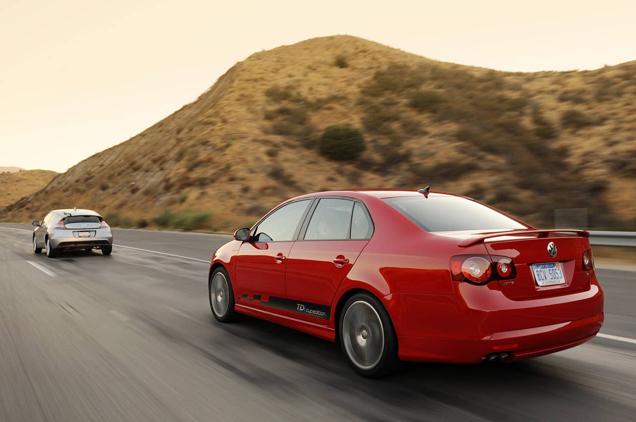 2010 Volkswagen Jetta TDI Street Cup Edition and 2011 Honda CR-Z