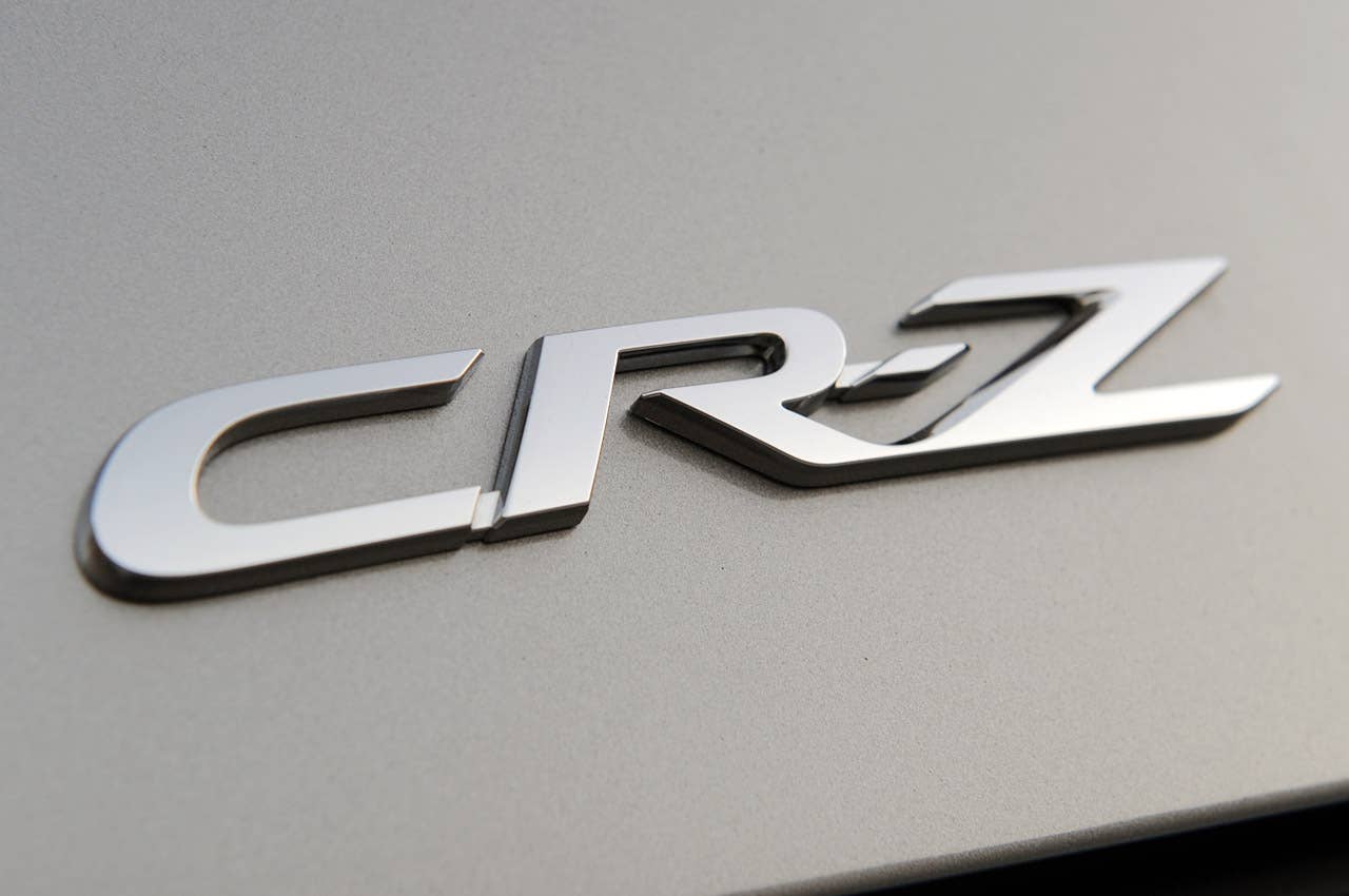 2011 Honda CR-Z badge