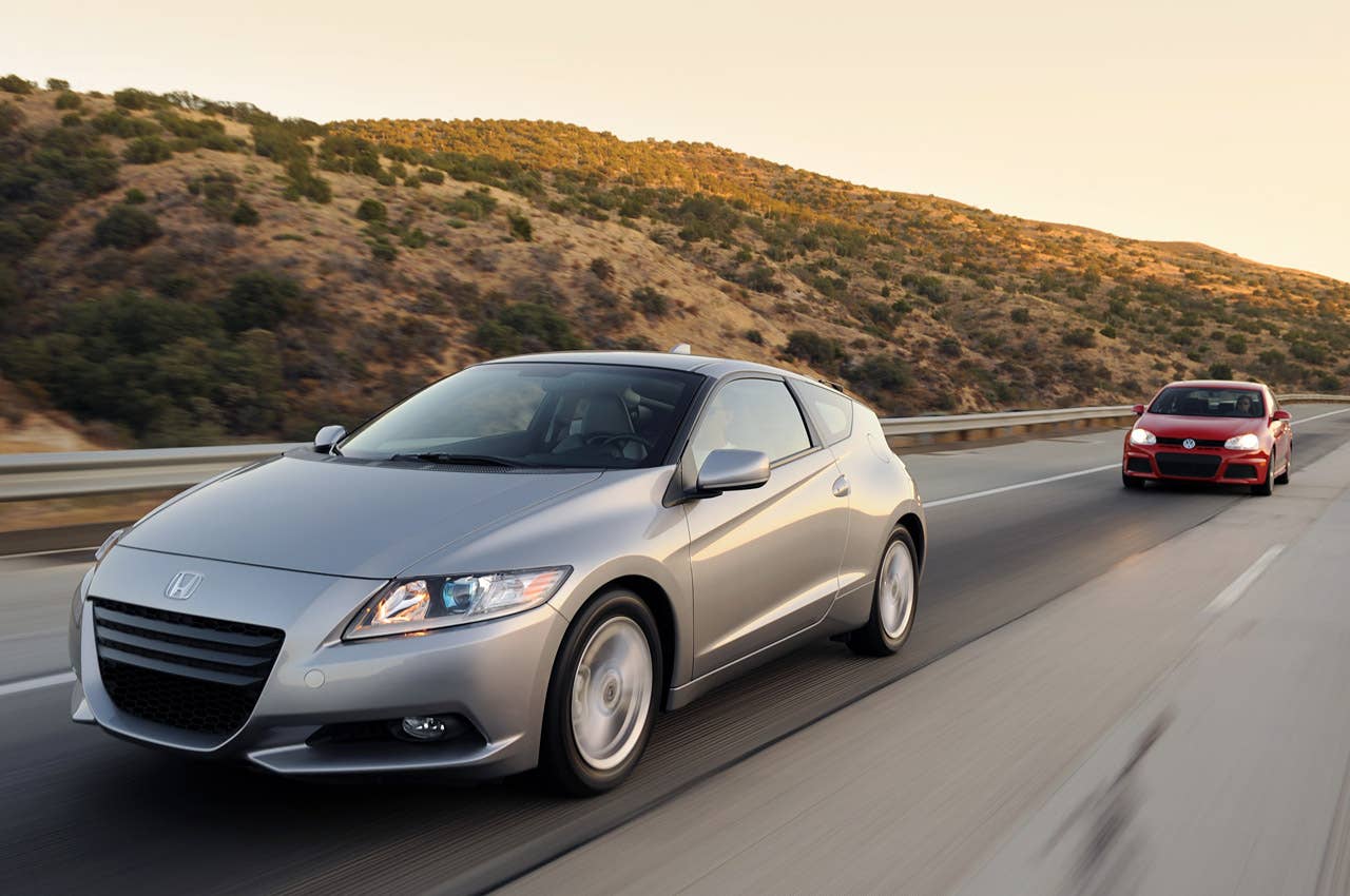 2011 Honda CR-Z and 2010 Volkswagen Jetta TDI Street Cup Edition