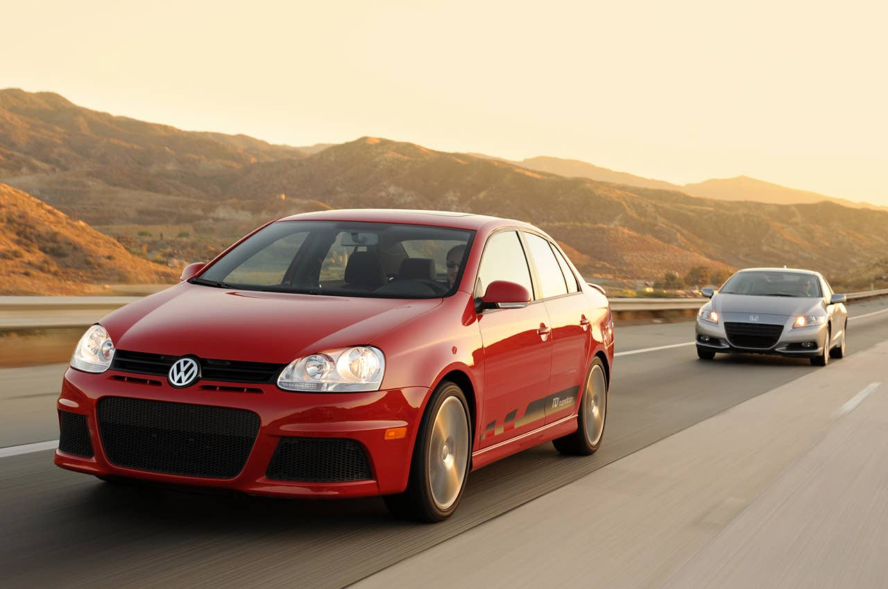2010 Volkswagen Jetta TDI Street Cup Edition and 2011 Honda CR-Z