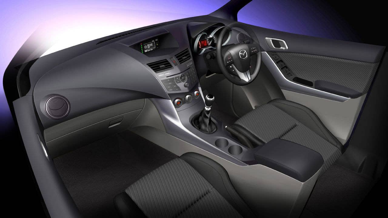 2011 Mazda BT-50 interior