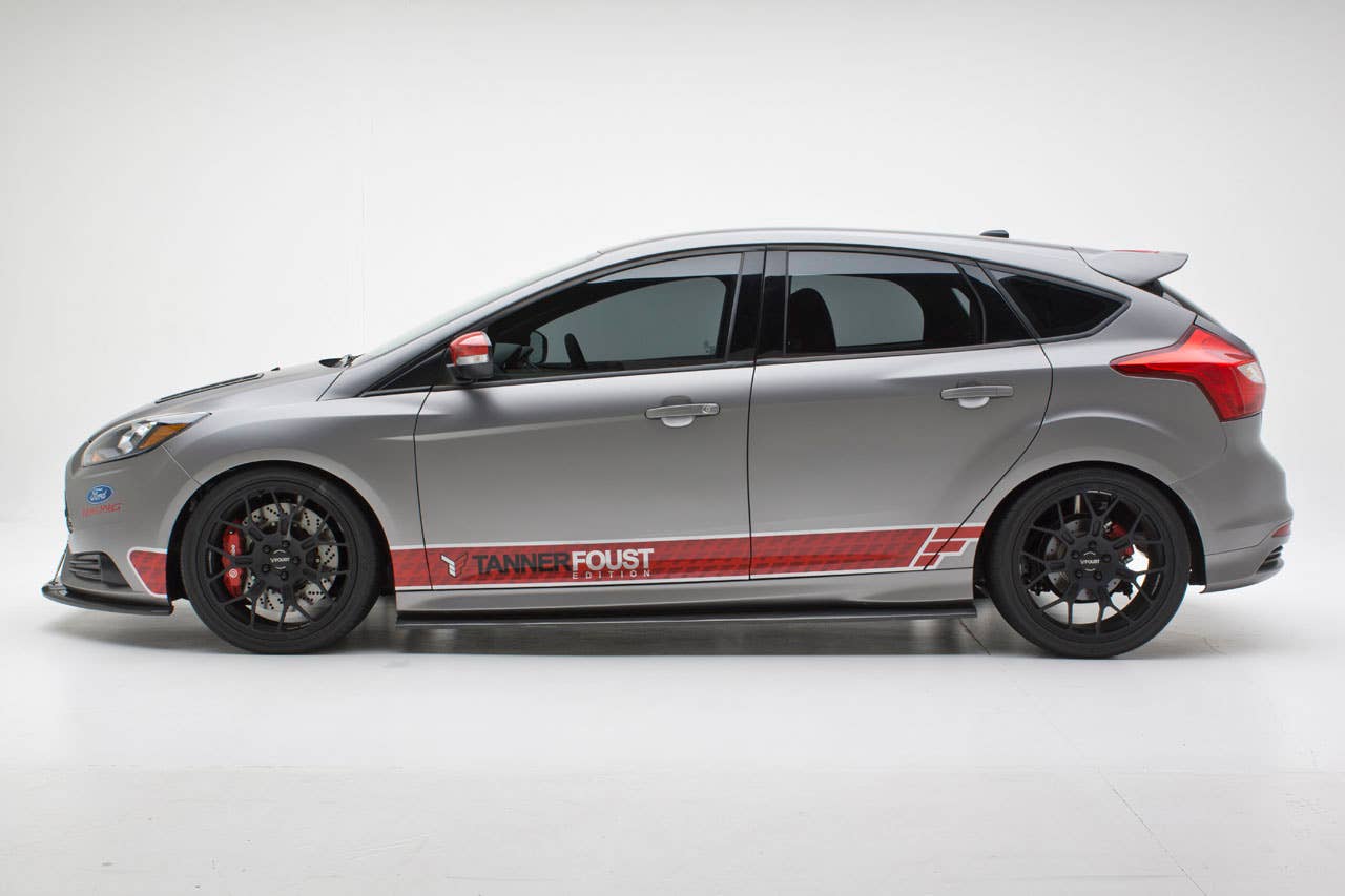 Tanner Foust Cobb Ford Focus ST side
