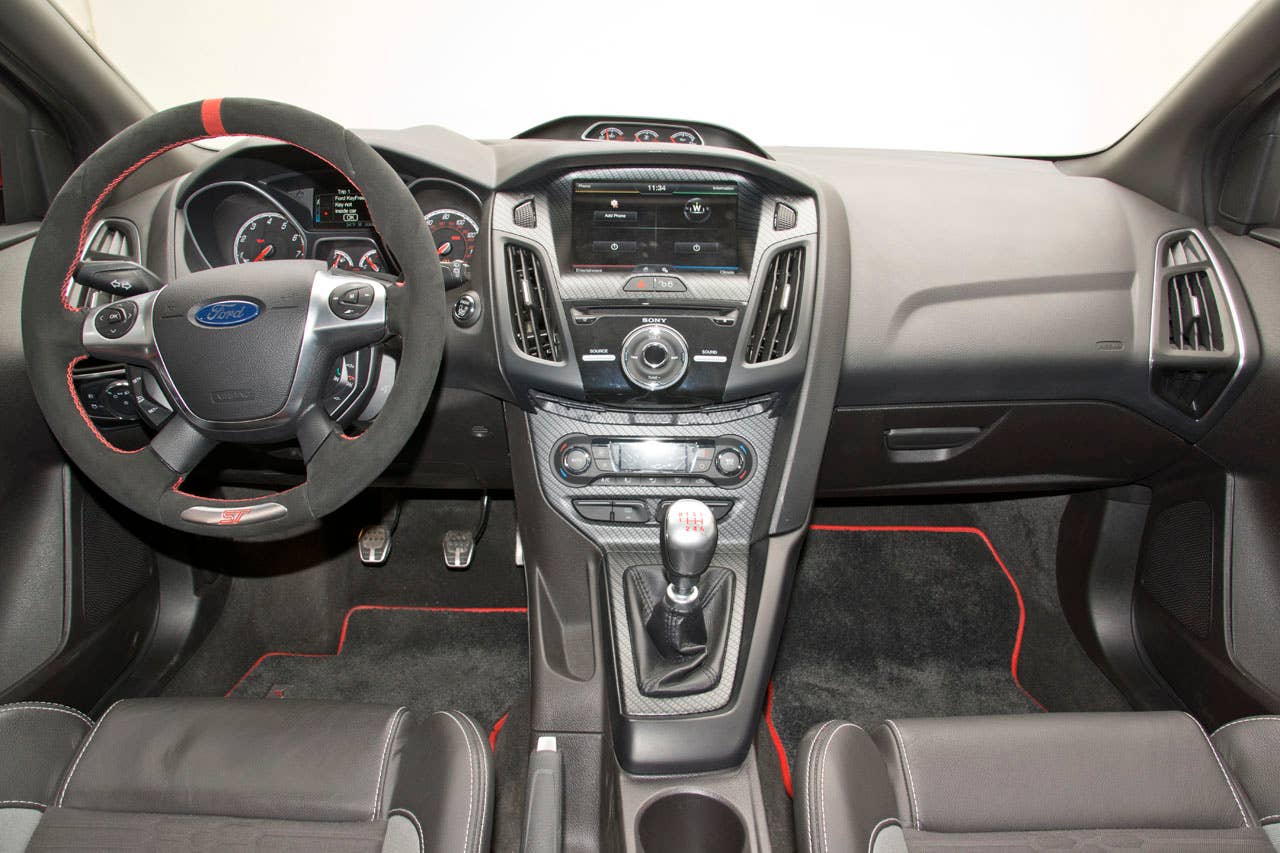 Tanner Foust Cobb Ford Focus ST interior