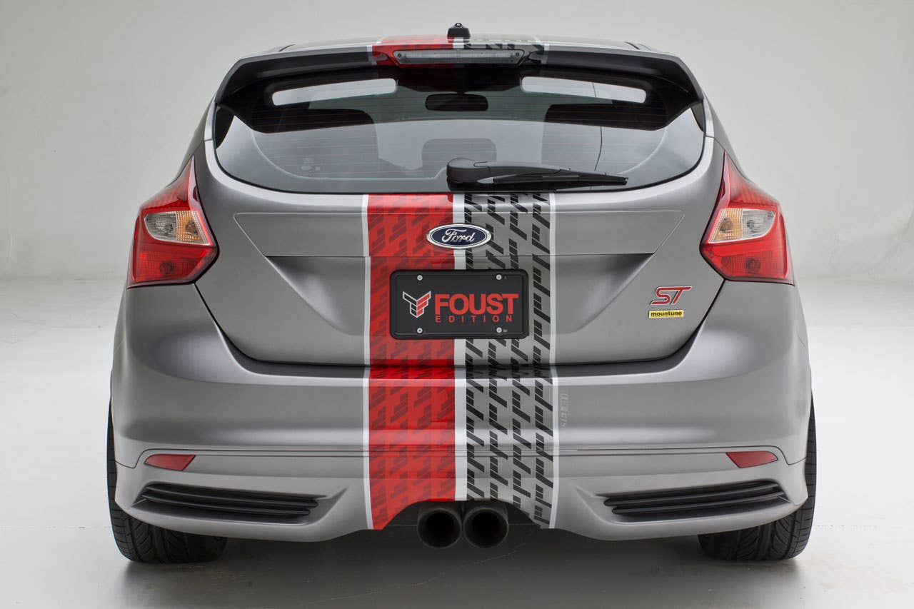 Tanner Foust Cobb Ford Focus ST rear