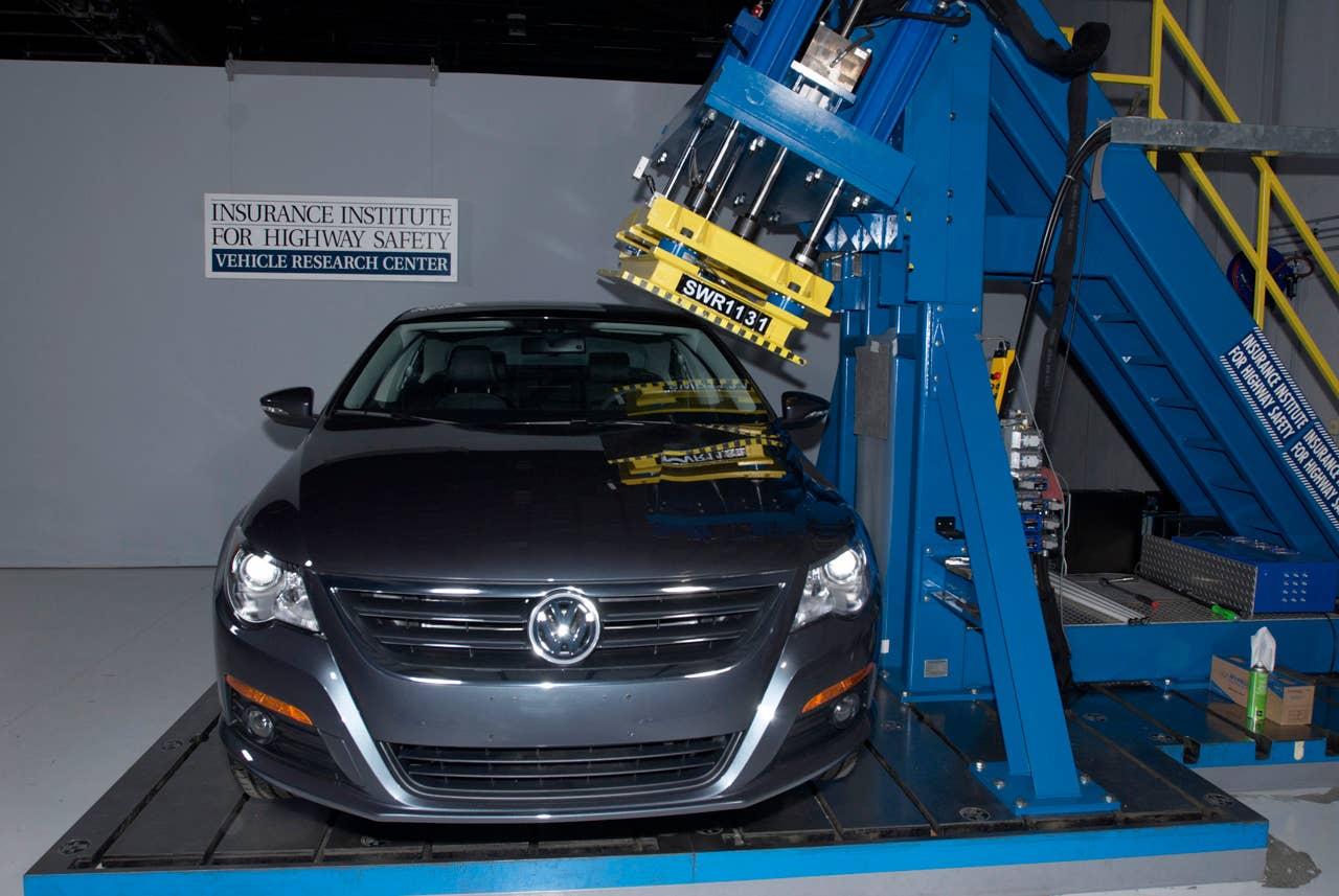 2011-12 Volkswagen CC is an IIHS Top Safety Pick