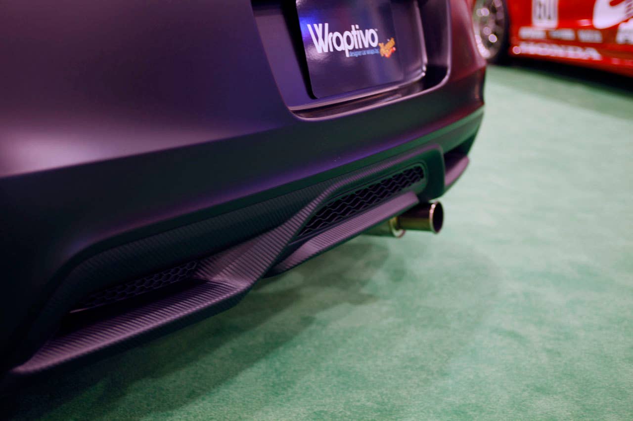 Wraptivo Honda CR-Z diffuser