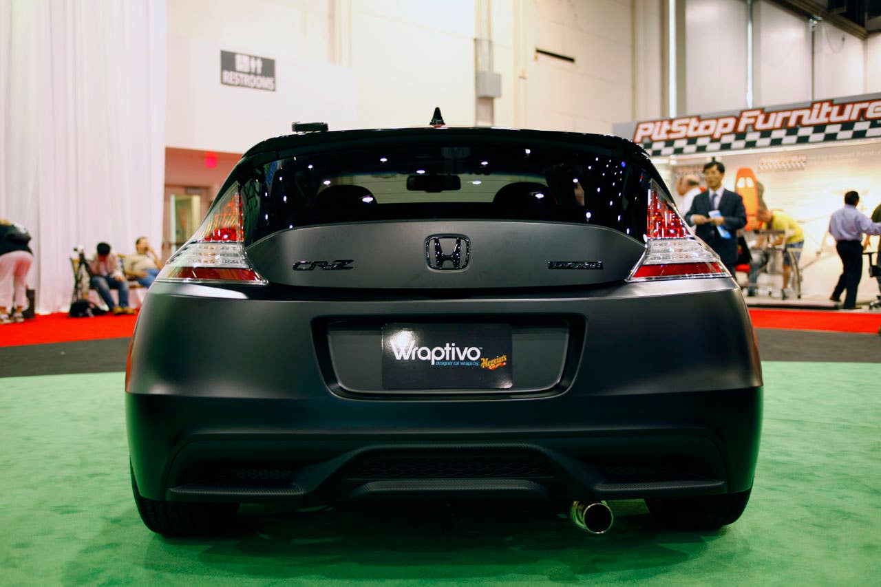 Wraptivo Honda CR-Z rear