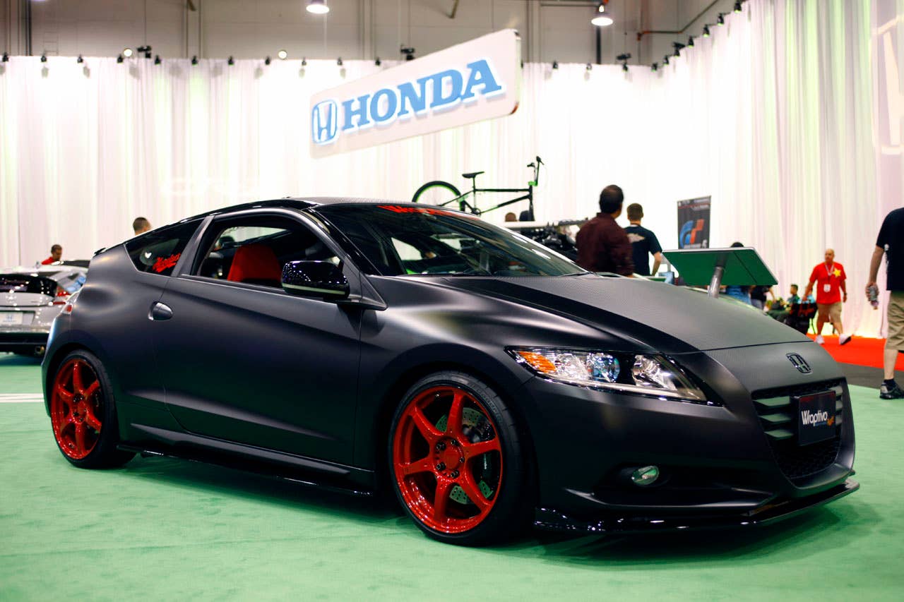 Wraptivo Honda CR-Z front 3/4