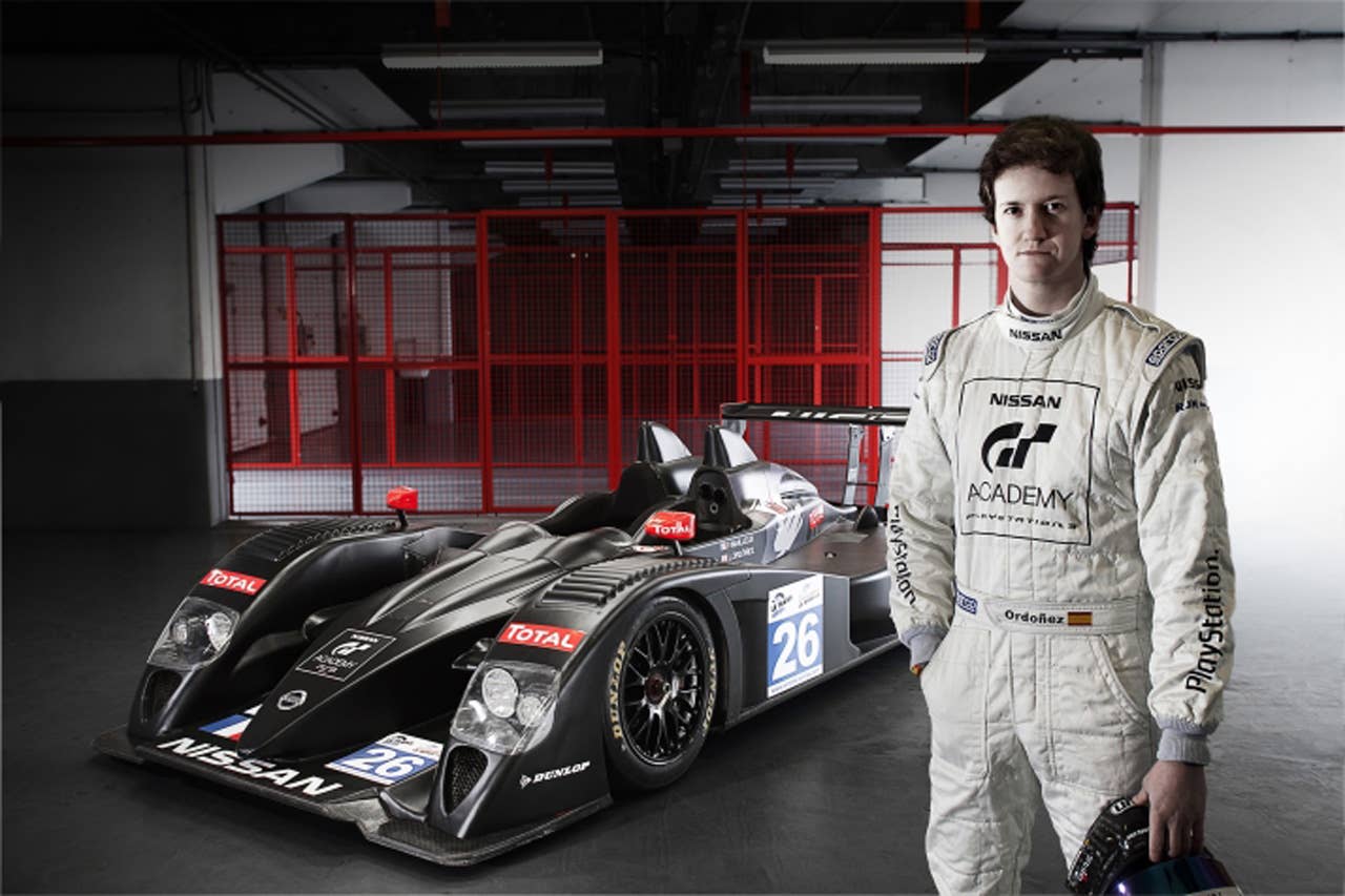 Nissan GT Academy winner Lucas Ordoñez