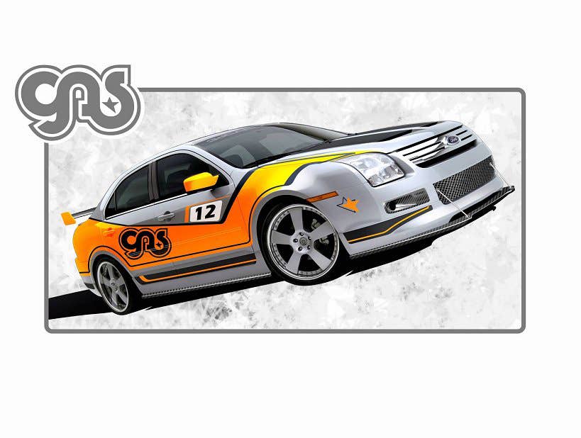 This 2007 Ford Fusion is ready for the racetrack courtesy of Galpin Auto Sports. The turbocharged V-6  pump out 350 horsepower driving all four wheels. Gears are selected via a six-speed paddle-shift transmission. An APR Performance carbon front splitter and rear wing and 3D Carbon body kit provide the necessary aerodynamics while the MRT lightweight functional ram-air hood feeds the motor. A performance suspension keeps the 19-inch wheels and Nitto Invo tires glued to the road. Inside, a Katzkin leather interior, features a six-point roll cage, leather and suede steering wheel and GAS custom audio system.