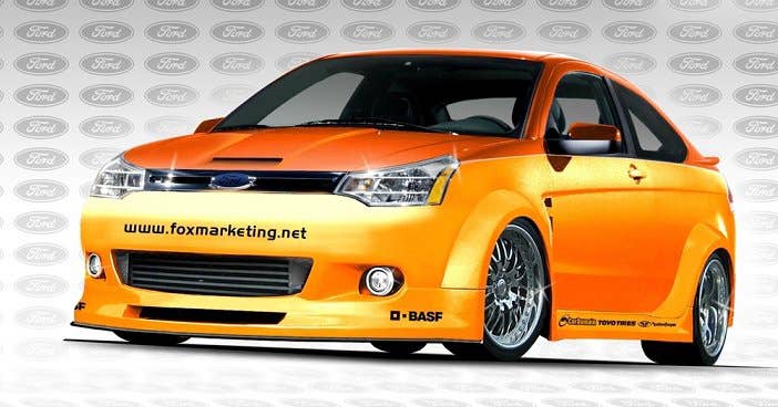 The T stands for "turbo," but it might also stand for "transcontinental." This 2008 Ford Focus, put together by Fox Marketing, will make the 2,300-mile trip from New York to Las Vegas on its own power. That power comes from a 250 horsepower 2.0-liter I4 putting out eight PSI of boost from the TurboChargers.com turbo kit. The Sunrise Gold Pearl coupe wears an RK Sport body kit and 19-inch iForged five-spoke wheels and has a custom interior featuring custom metal work.