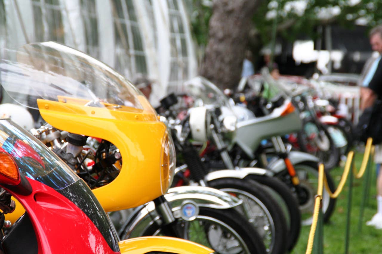 Motorcycles at the 2010 Greenwich Concours d'Elegance