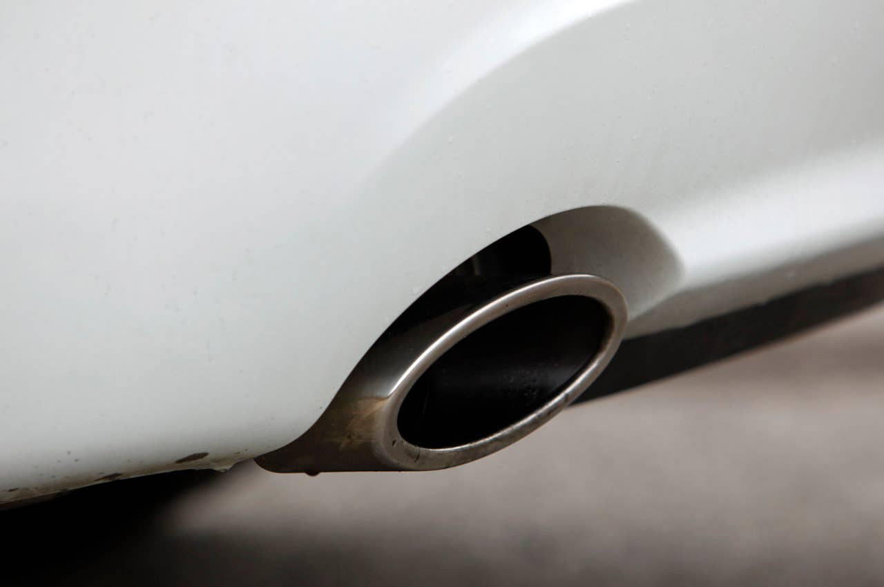 2011 Hyundai Genesis Sedan exhaust system