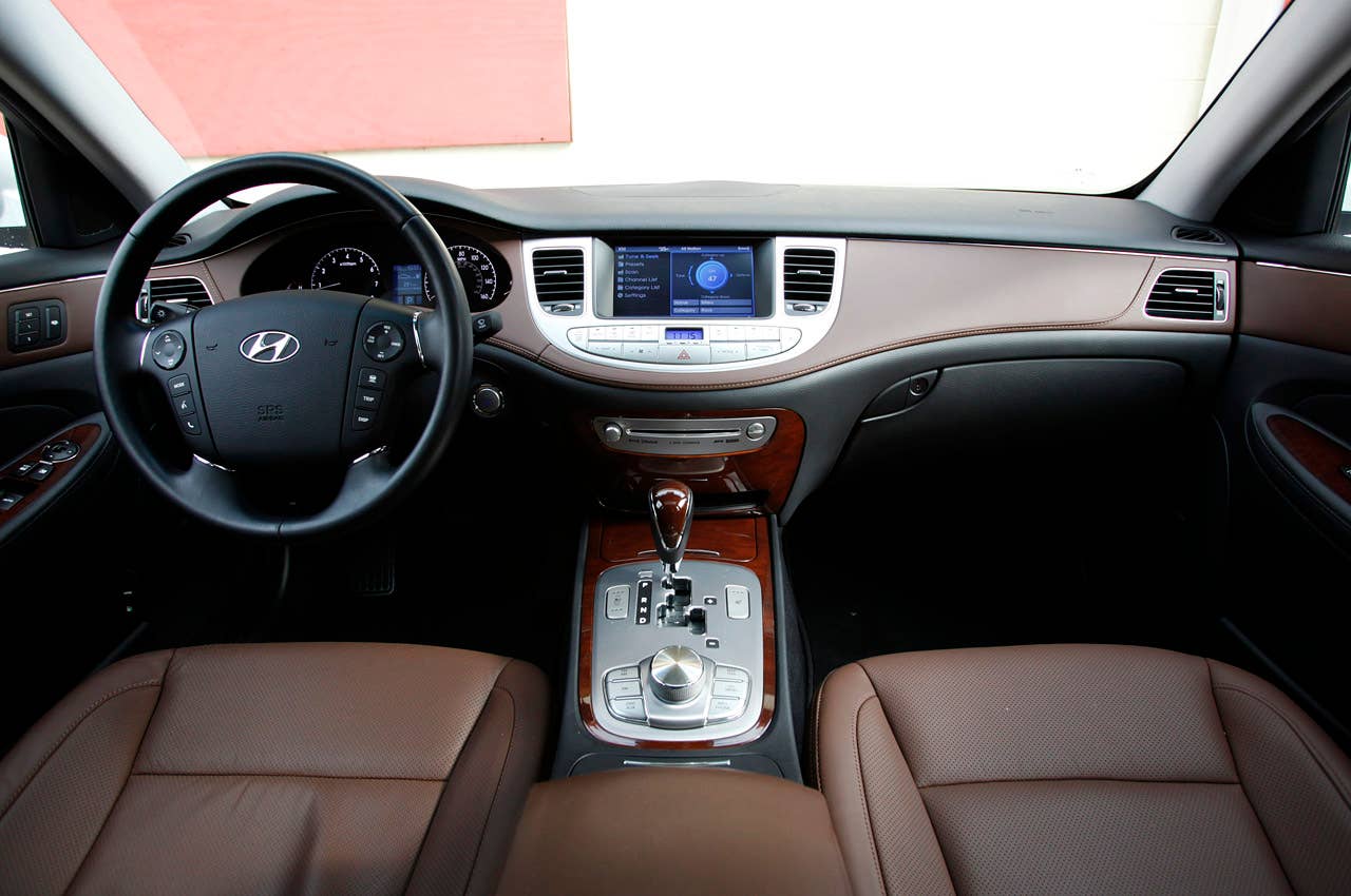 2011 Hyundai Genesis Sedan interior