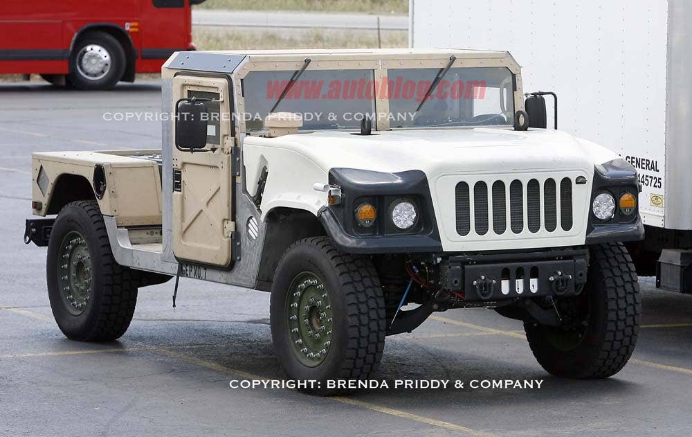 Spy Shots: AM General Humvee prototype caught! - Autoblog